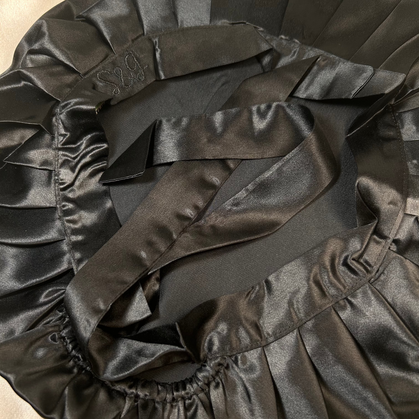 Covered Silk Bonnet