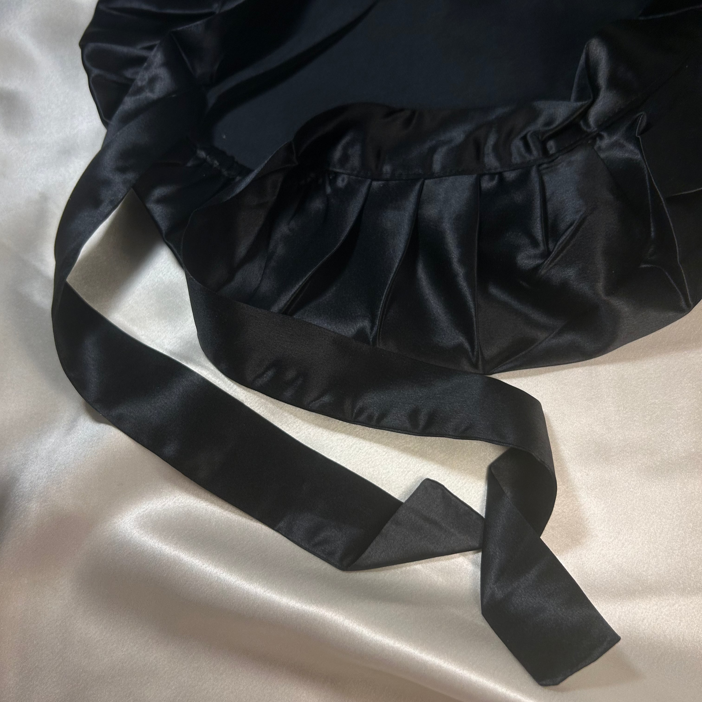 Covered Silk Bonnet
