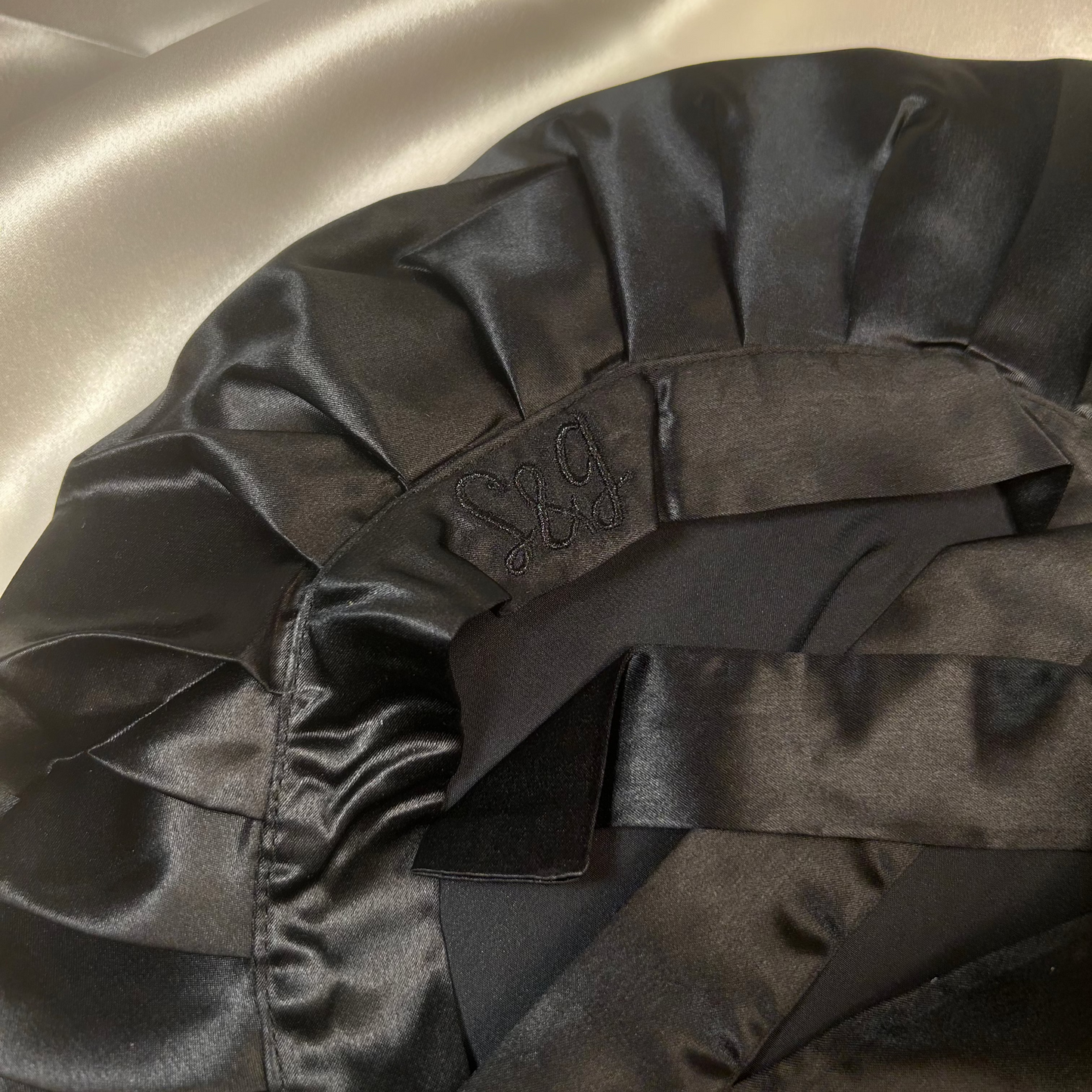 Covered Silk Bonnet