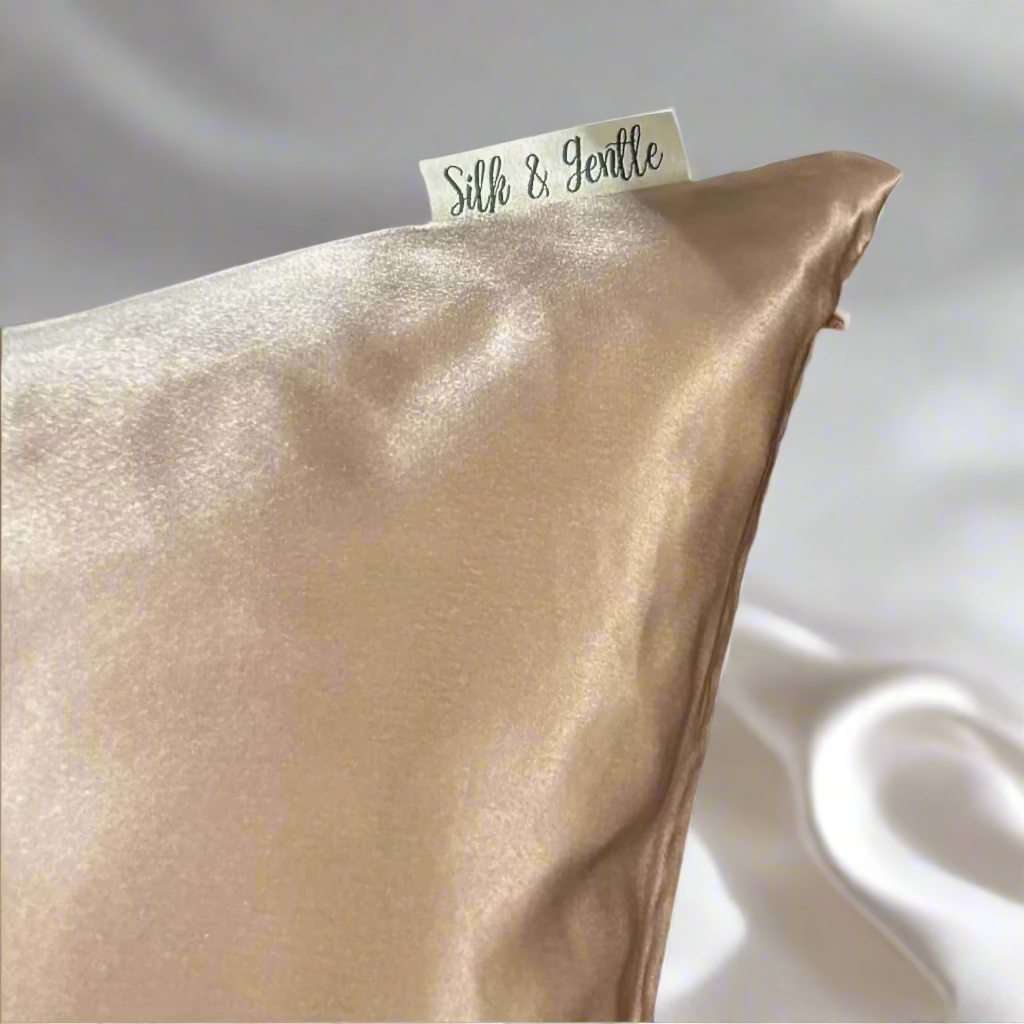 Amber Silk Pillowcase