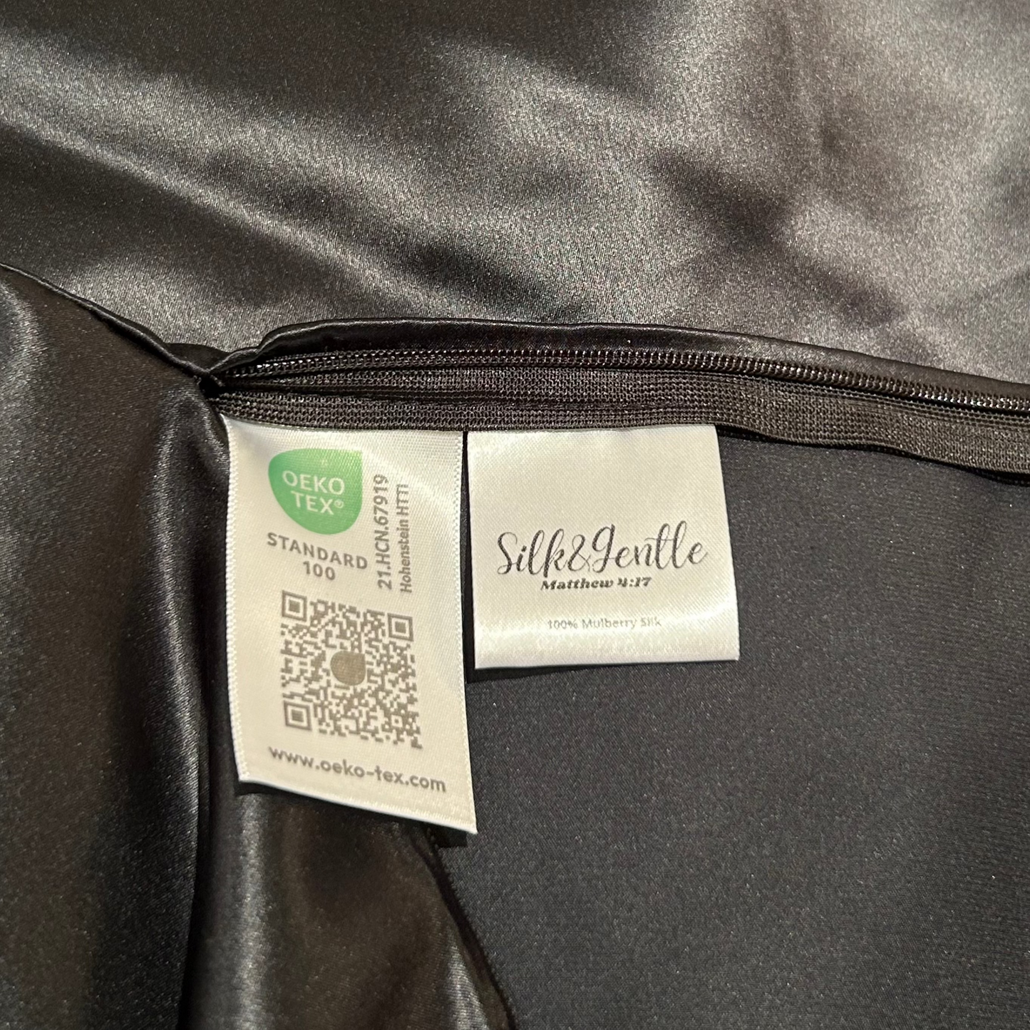 Hidden Silk Pillowcase