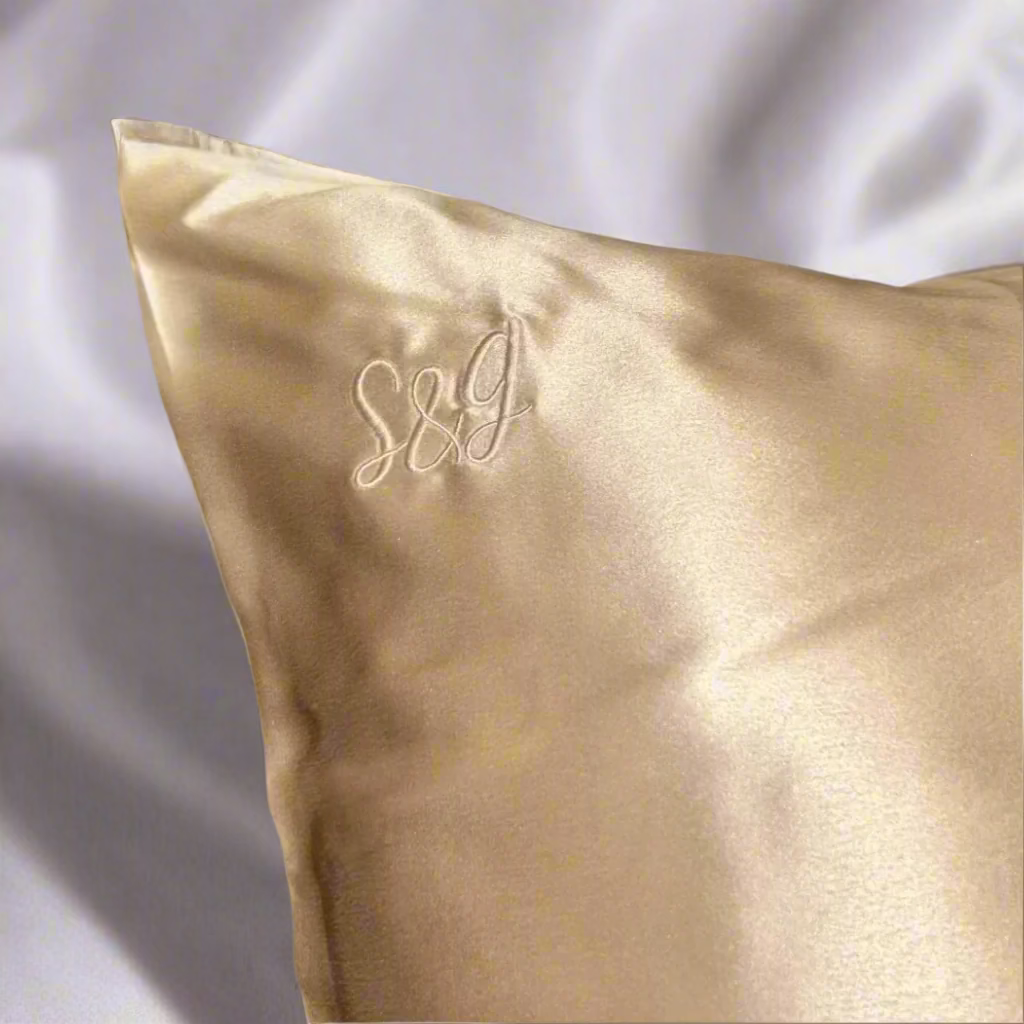 Amber Silk Pillowcase