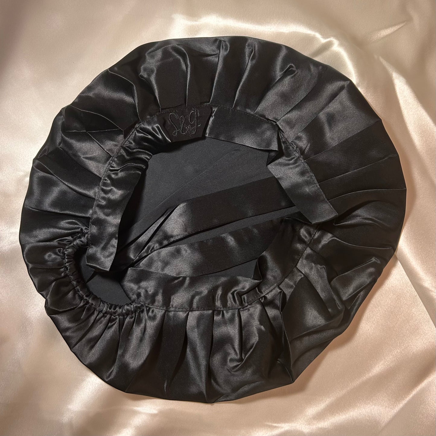 Covered Silk Bonnet